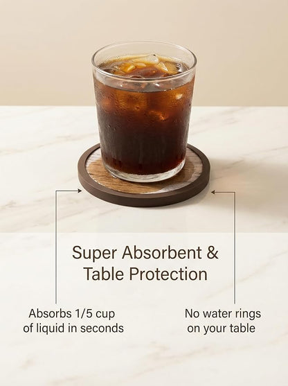 Absorbent Coasters for Drinks - Image 4