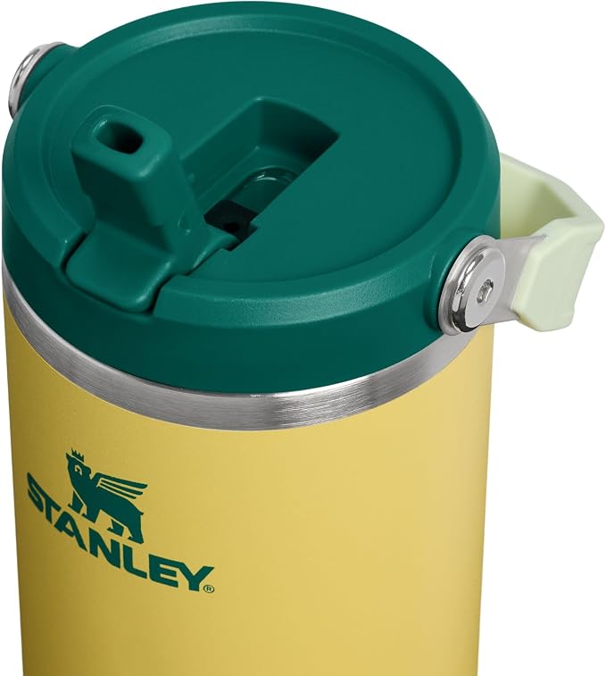 STANLEY IceFlow 2.0 Flip Straw Tumbler, 30 oz, Daffodil Emerald | Easy Carry - Image 2