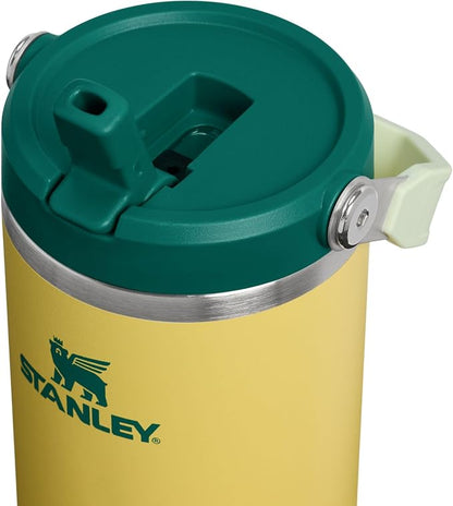 STANLEY IceFlow 2.0 Flip Straw Tumbler, 30 oz, Daffodil Emerald | Easy Carry - Image 2