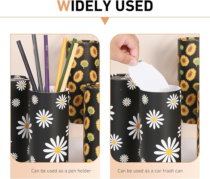 4 PCS Car Tissue Holder, Car Cup Holder Convenient Travel Tissue Tube, - Image 7