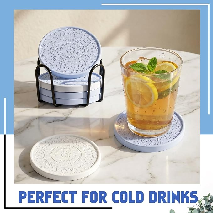 Photect Diatomaceous Earth Coasters Set - Image 6