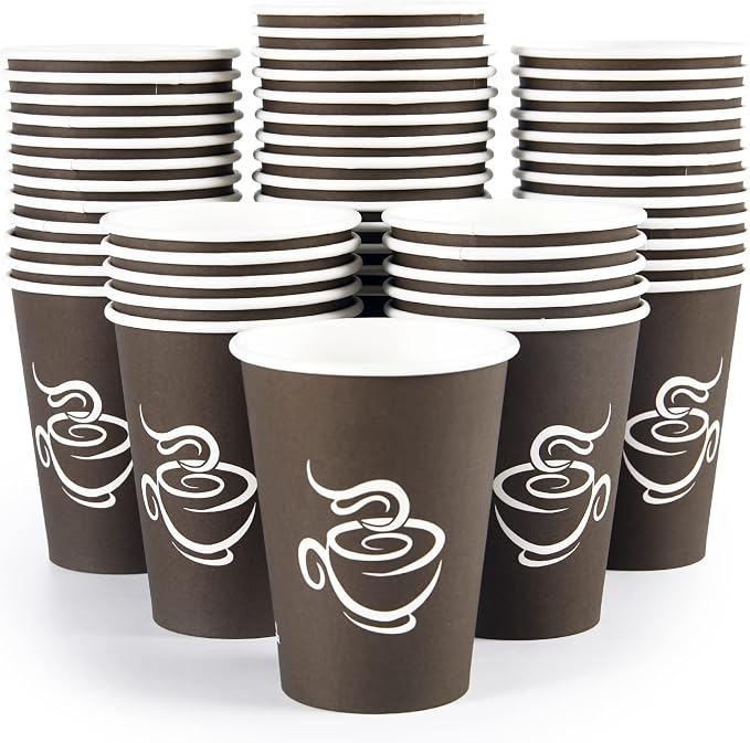 LITOPAK 240 Pack 12 oz Paper Cups, and Events by LITOPAK