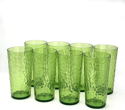 Yalin 24-Ounce Plastic Tumbler Acrylic Drinking Glasses, Reusable Plastic Cups by Yalin