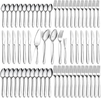 Pleafind 65-Piece Silverware Set by Pleafind