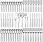Pleafind 65-Piece Silverware Set by Pleafind