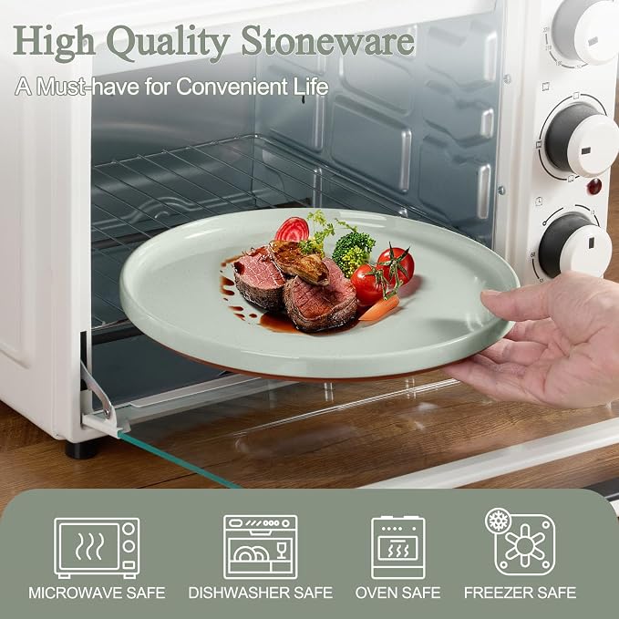 LIANYU Stoneware Dinnerware Sets Service - Image 4