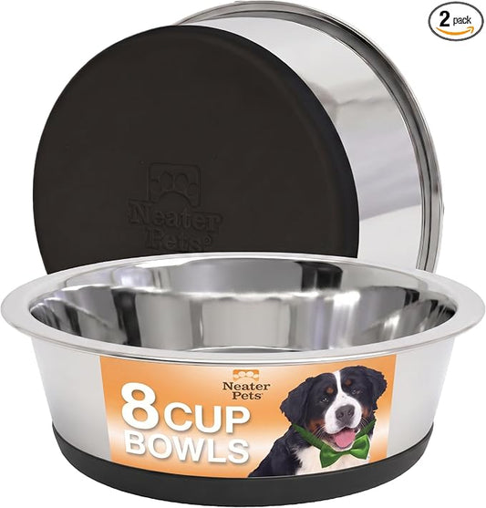 Neater Pet Brands Stainless Steel Dog Bowls by NeaterPetBrands