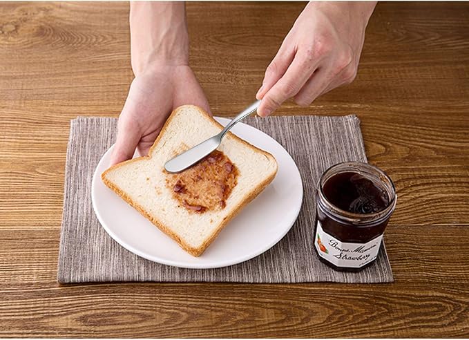 Stainless Steel Butter Knife Set of 12, Spreader Knives - Image 7
