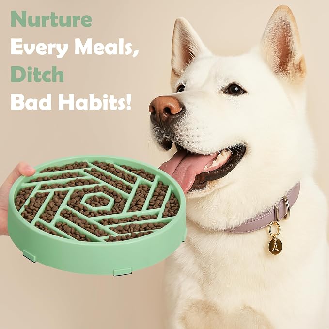 TOBYTO Slow Feeder Dog Bowls Large Medium Breed, Anti-Choking Slow Eating Dog - Image 6