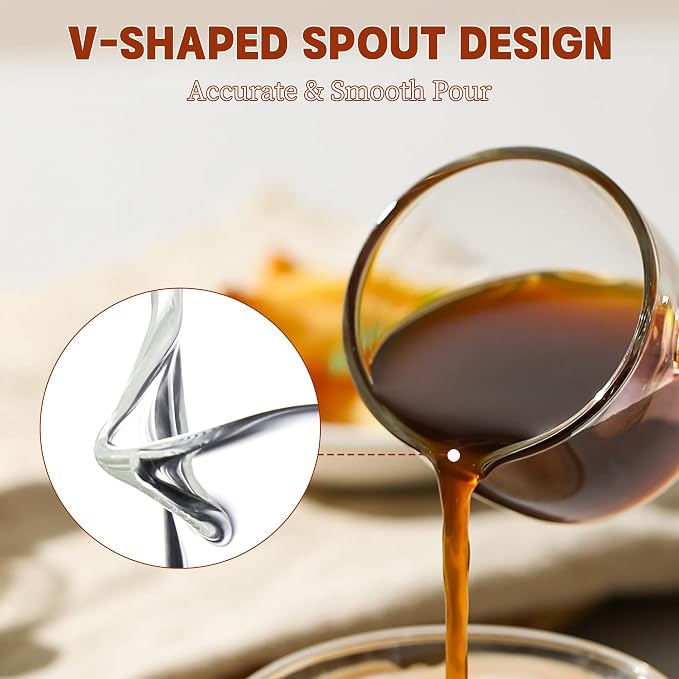 Gulex Espresso Cups Set of 4 Glass Coffee Cups - Image 4
