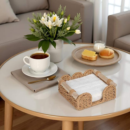 CubesLand Square Scalloped Napkin Holder - Image 3