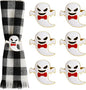 wonlex Halloween Napkin Rings Set of 6 by wonlex