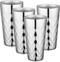 Beasea Stainless Steel Cups 19 oz, 4 Pack Large 18.6oz 550ml Stainless Steel by Beasea
