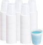 Lilymicky 500 Pack 3 oz Plastic Bathroom Cups, no sogginess plastic bathroom by Lilymicky