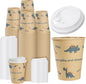 12 OZ 25 Pack Disposable Cups Paper Coffee Cups by Unknown