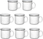 Set of 8 Ceramic Campfire Mugs – 15 Oz, Camping – Customizable by GiftsbyDesign