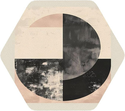 Minimal Abstract Shapes Print Coasters by Unknown