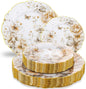 20Pack Floral Plates Disposable by WDF