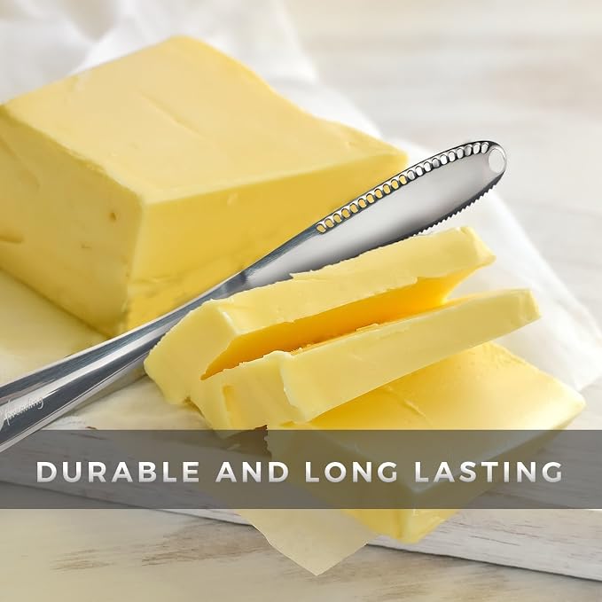 Stainless Steel Butter Spreader, Butter Knife - 3 in 1 Kitchen Gadgets - Image 5