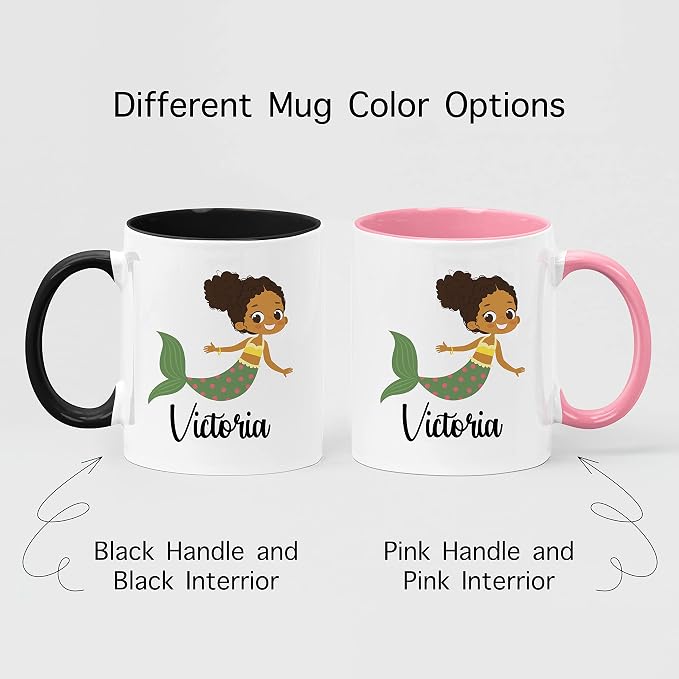 Personalized Mug for Kids, Girls | Customized Hot Chocolate, Coffee & Tea Cup | - Image 4