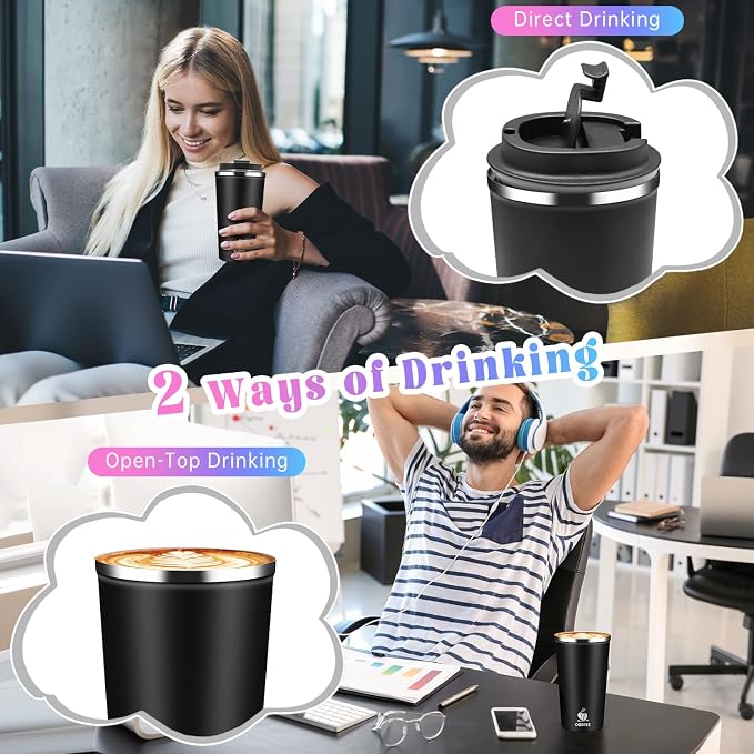 17oz Insulated Travel Coffee Mug - Image 7