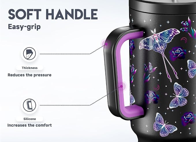 Meoky 40 oz Glow in the Dark Tumbler - Image 5