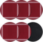 Vintage Red Coasters Set of 6 Absorbent Coasters by Unknown