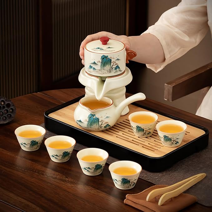 Semi Automatic Tea Set Magic Teapot - Image 6