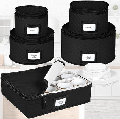 China Storage Containers 5-Piece Set Moving Boxes, Quilted Microfiber | - Image 7
