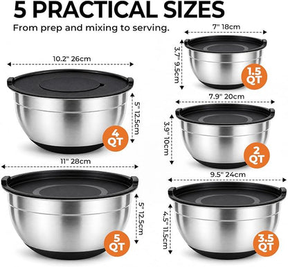 Stainless Steel Mixing Bowls - Image 2