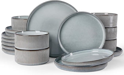 Famiware Star Plates and Bowls Sets, Chip & Scratch Resistant. Microwave & by Famiware