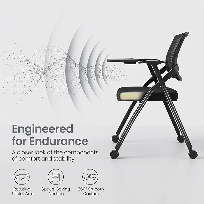 100 Pack Folding Office Chair - Image 8