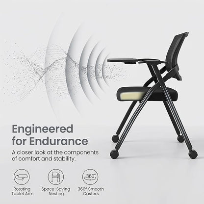 100 Pack Folding Office Chair - Image 8