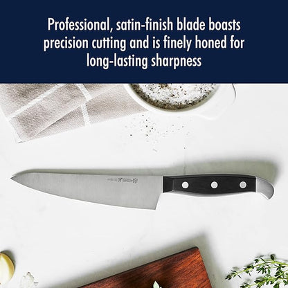 HENCKELS Statement Razor-Sharp 20-Piece Knife Set with Block, With Bonus Sharpener, German Engineered Informed by 100+ Years of Mastery