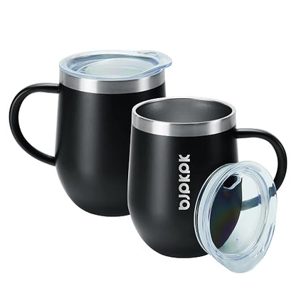 BJPKPK 2PCS Insulated Coffee Mug by BJPKPK
