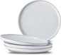 Ceramic Dinner Plates Set of 4 by Tikooere