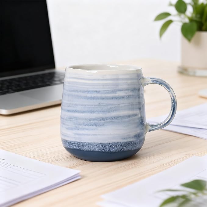 Coffee Mugs, 12oz Modern Cups - Image 6