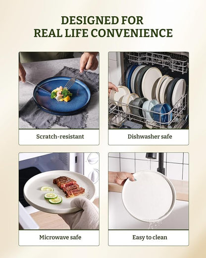 famiware Star 10/8 inches Salad Plates Set - Image 8