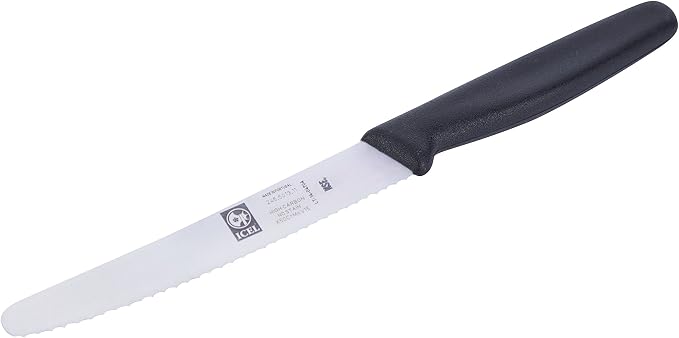 ICEL 4.25 Inch Serrated Edge Steak Knife, High Carbon German Stainless Steel - Image 2