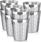 Beasea Stainless Steel Cups 10 oz, 8 Pack Small Bulk Stainless Steel Tumbler by Beasea