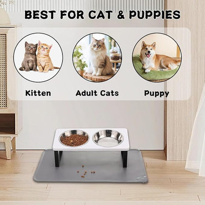 Summark Upgraded Elevated Cat Bowls - Image 6