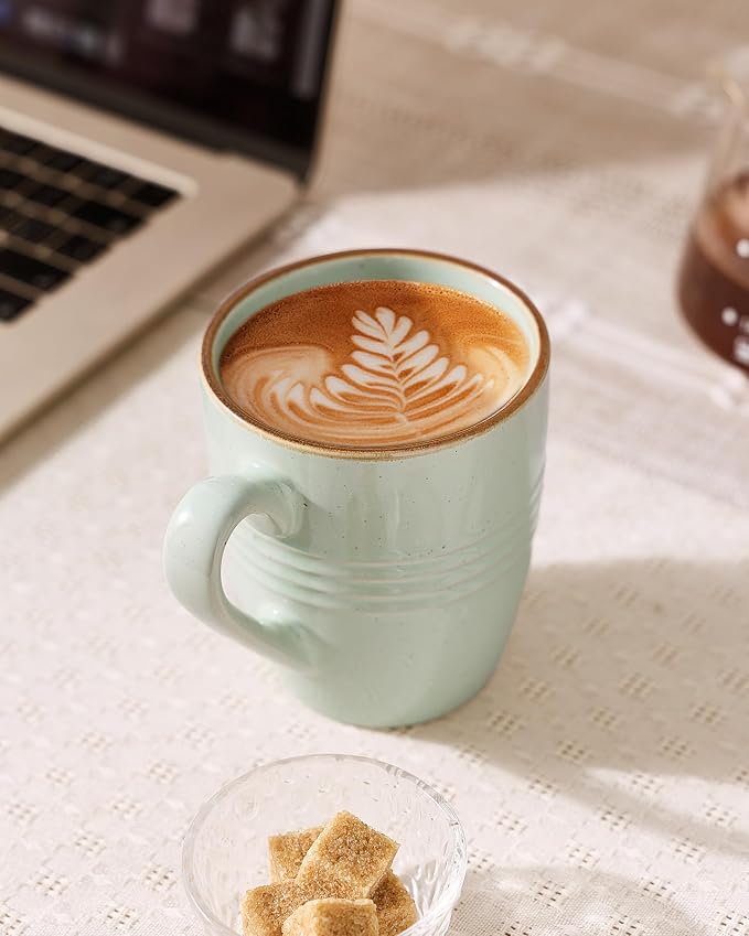 famiware Jupiter Coffee Mugs Set of 6, 13oz Coffee Mug, Microwave and - Image 3