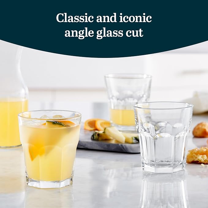 Libbey Gibraltar Rocks Glasses Set of 12, Iconic Heavy Base Bar Glassware - Image 4