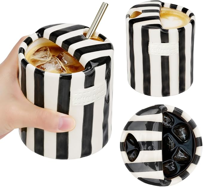 Ceramic Coffee Mug Novelty Ceramic Travel Mug Cute Espresso Cups To Go by Unknown
