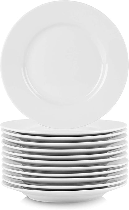 10 Strawberry Street 6" Catering Round Appetizer Plate by 10StrawberryStreet
