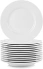 10 Strawberry Street 6" Catering Round Appetizer Plate by 10StrawberryStreet