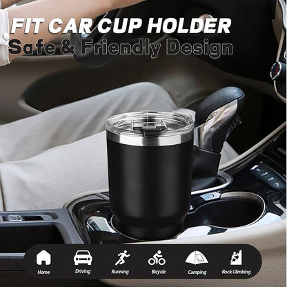 30 oz Tumbler with Lids and Straws, Stainless Steel Insulated Coffee Tumbler - Image 6