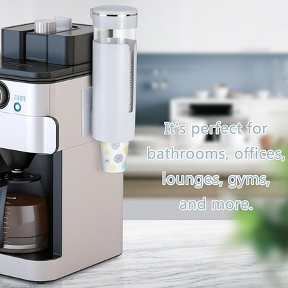 Cup Dispenser, Wall Mount Water Cooler Cup Dispenser | fits 4-7 oz Disposable - Image 5