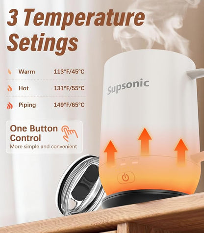 Supsonic - 16oz Self Heating Coffee Mug, Smart Heated Coffee Mug Faster - Image 2