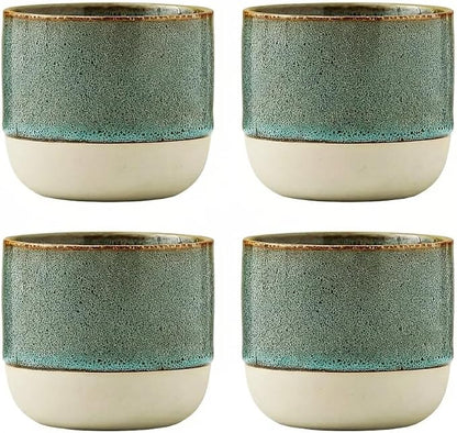 Ceramic Tea Cups 7oz Japanese Style Ceramic Tea Set, Tea Cup, Herbal Tea Coffee by chooguang